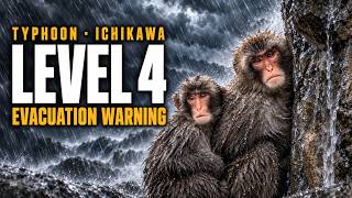 A Strong Typhoon Hits Japan. Punch's Keepers Did Not Leave Him.