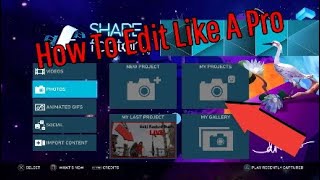 HOW TO EDIT LIKE A PRO ON PS4(SHAREFACTORY)BE A PRO EDITOR 2020