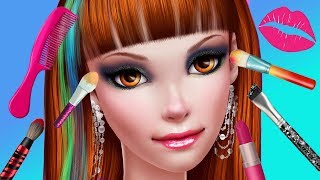 Stylist Teen Girl Makeup, Fashion Dress Up Beauty Nail Salon Makeover Games screenshot 1