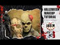 Jason Voorhees Makeup Tutorial | Halloween Makeup | SchminkenGrime nl