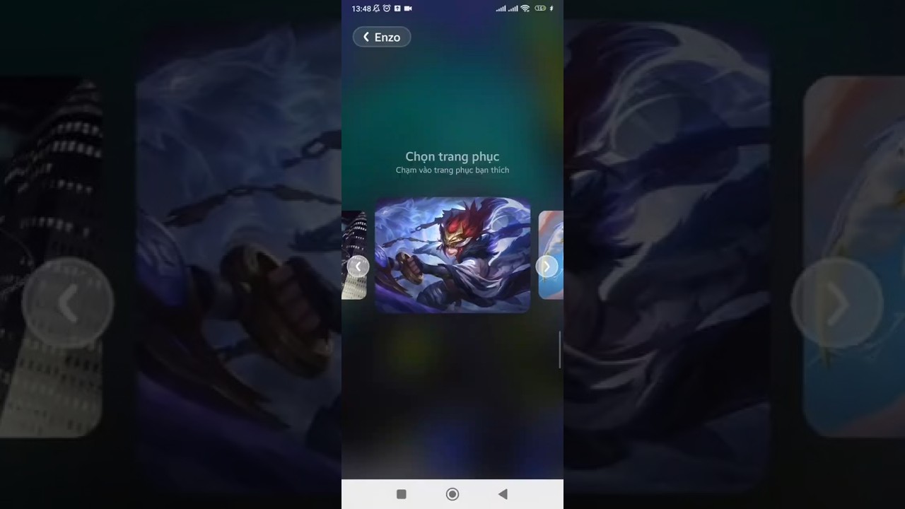 Cách Mod skin Enzo Sát Thần Bạch Hổ