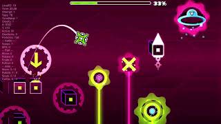 Toe2 100% (RobTop demon all coins Geometry Dash)