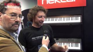 NAMM 2014 vol.6: Tim Chandler over Nektar Impact LX keyboardcontrollers