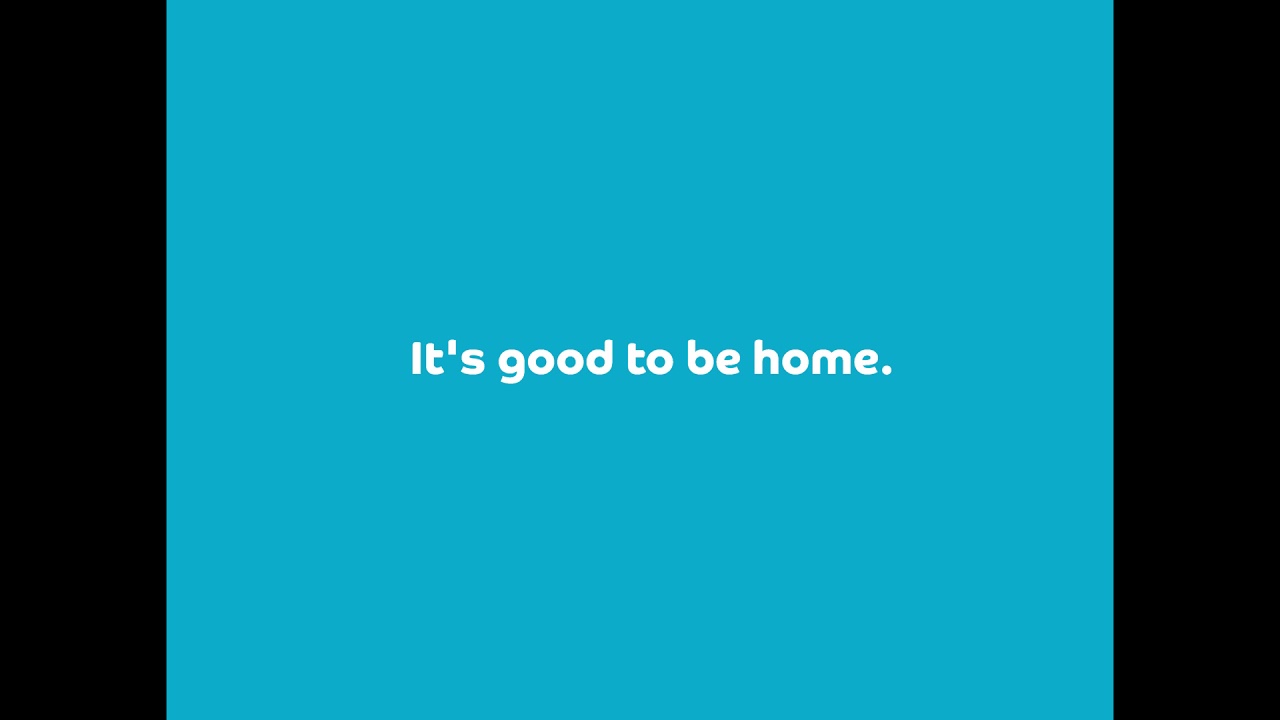It's good to be home! YouTube