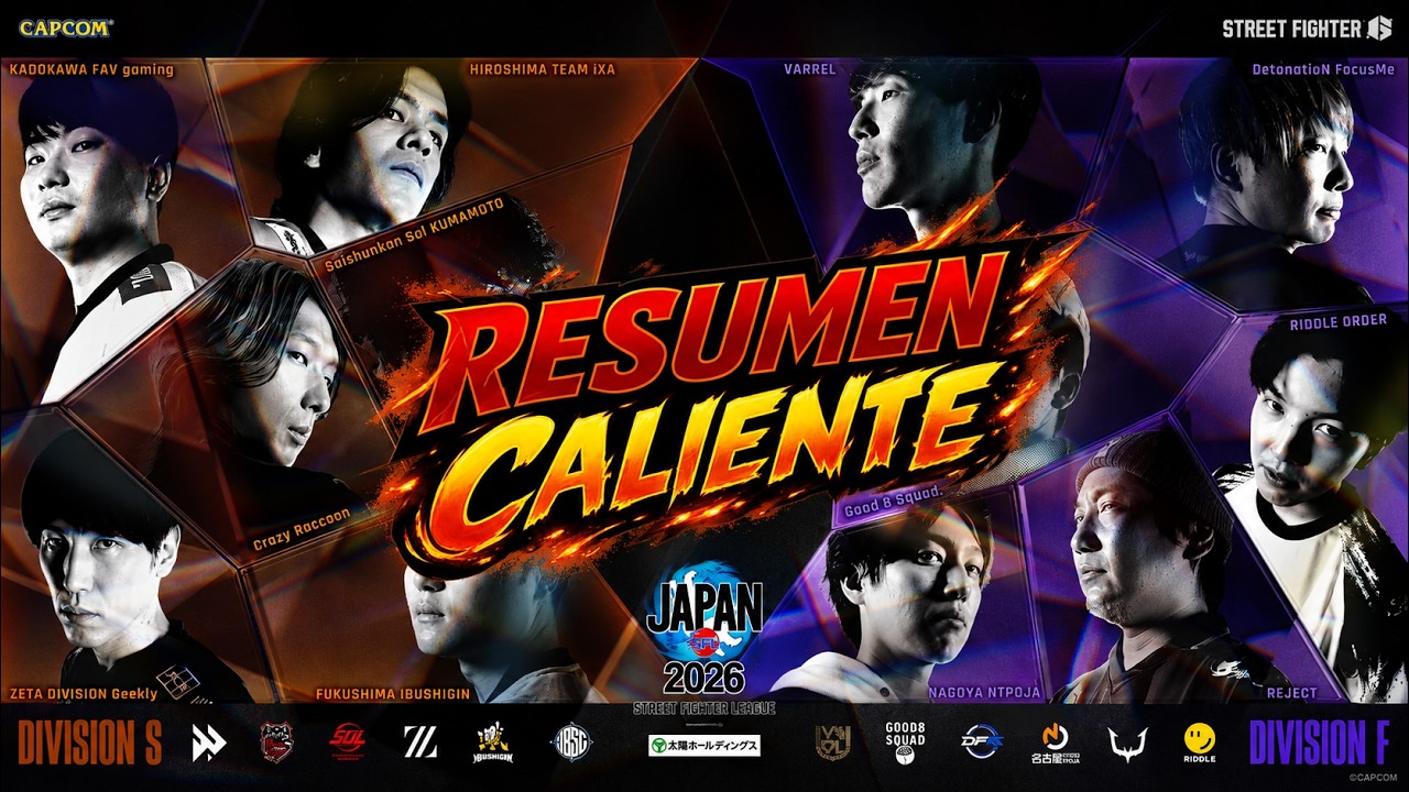 Resumen 🔥CALIENTE🔥 SFL JAPÓN DIVISIÓN S EPISODIO 1 | STREET FIGHTER 6