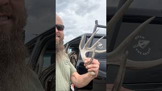 Found a 5 PT Whitetail shed at work today 😎🤠￼