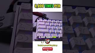 Razer Huntsman V3 Pro TKL: Gaming Keyboard Speed Revealed #shorts
