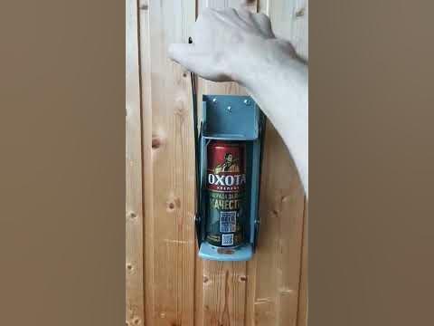 пресс для алюминиевых банок - YouTube