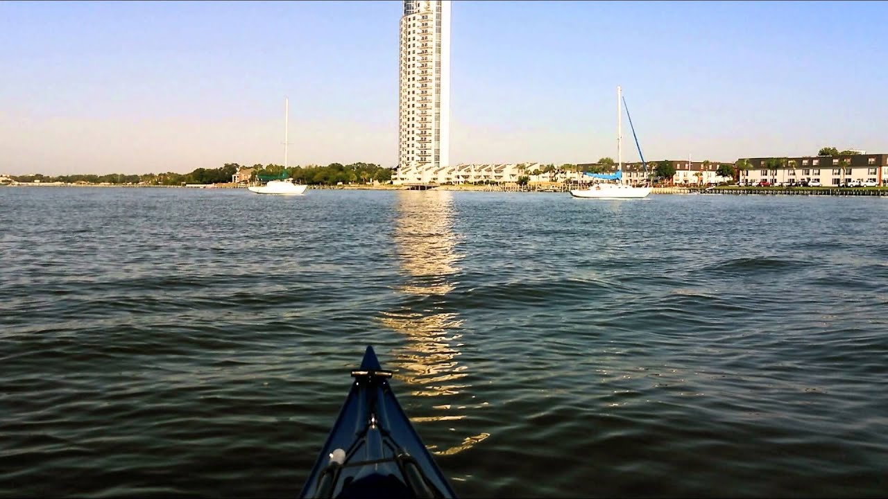Clear Lake and Kemah Texas Kayaking 2015 YouTube