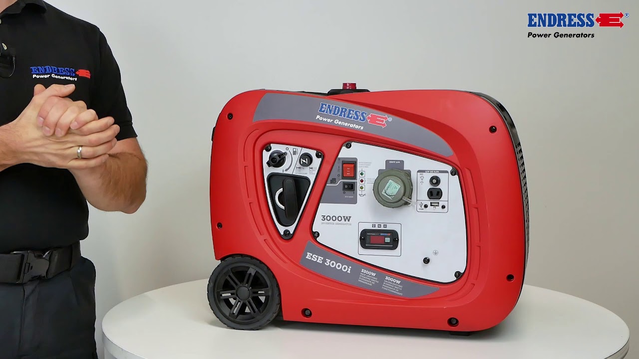 ENDRESS ESE 3000i IP 68 Inverter Stromerzeuger YouTube