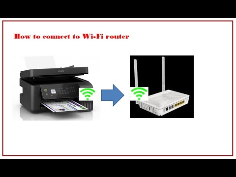 Tutorial How to connect Printer | Epson L5190 on Wi-Fi - YouTube