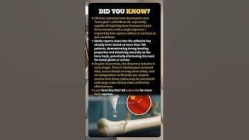 Bone Glue That Heals Fractures in 3 Minutes #shorts