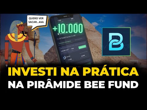 Testei a BEE FUND | Investindo na Prática na PIRÂMIDE  | Será Que Consegui SACAR?
