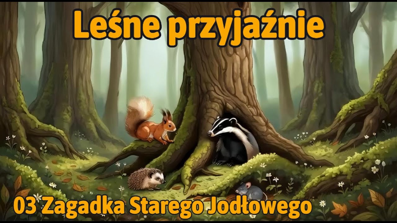 Leśne przyjaźnie 03 Zagadka Starego Jodłowego - Audiobook dla dzieci