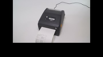 ZD421 - How to Print a Configuration Report