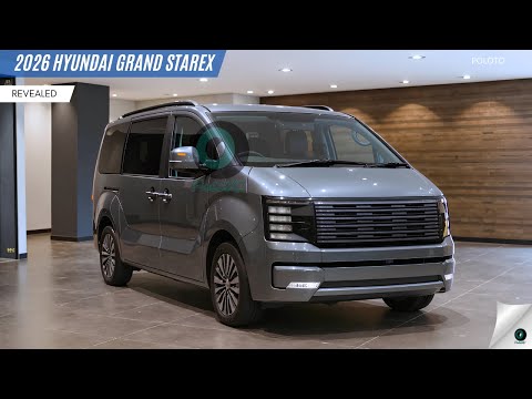 New 2026 Hyundai Grand Starex Revealed - a reinterpretation of the legendary utility van!