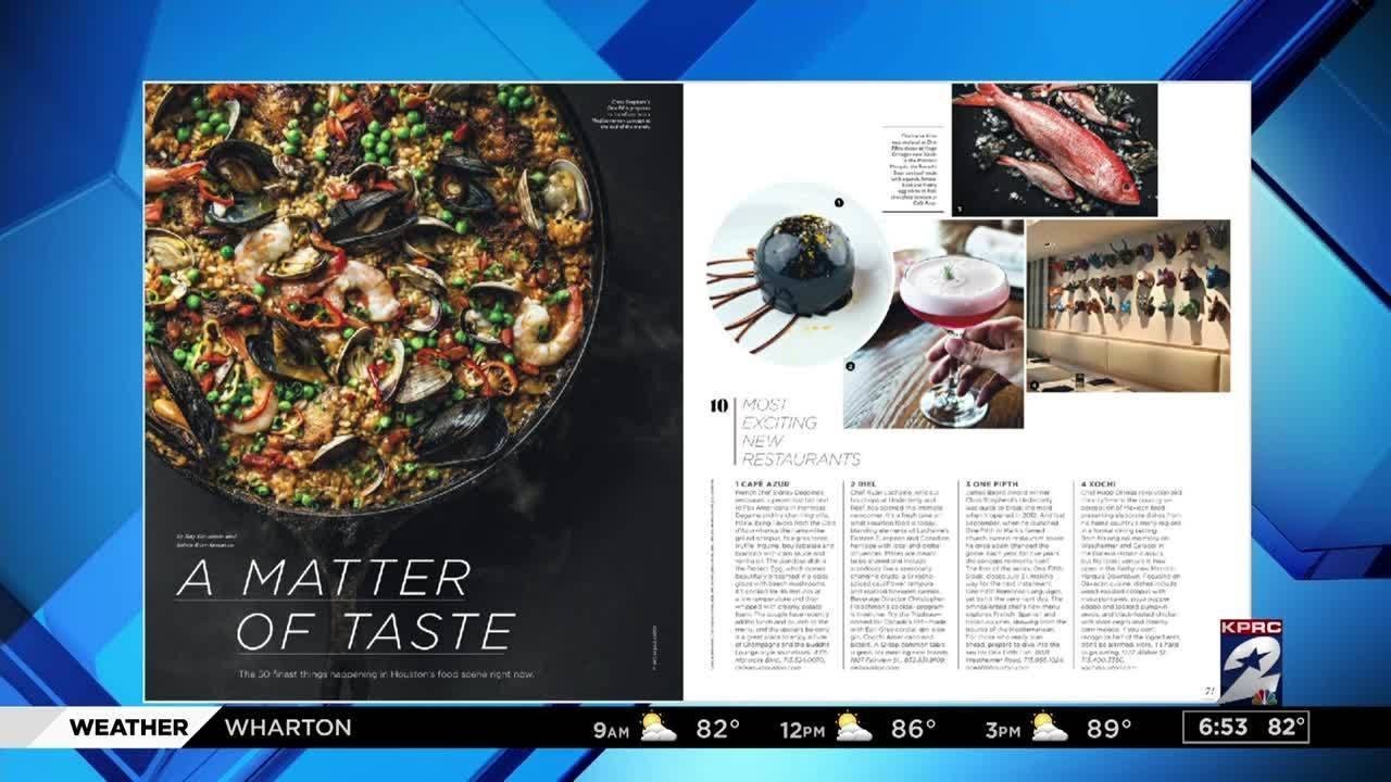 Houston Magazine: The Restaurant Issue