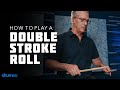 How To Play A Double Stroke Roll - Drum Rudiment Lesson