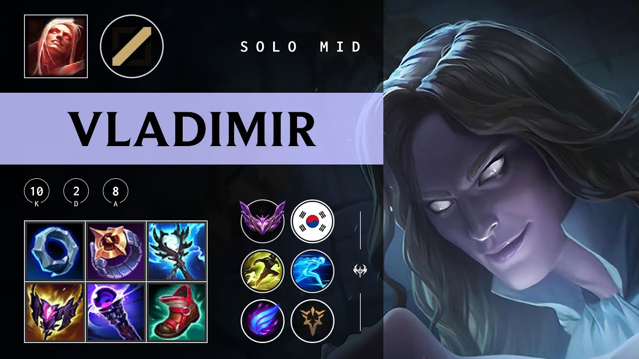 Vladimir Mid vs Azir - KR Master Patch 25.24