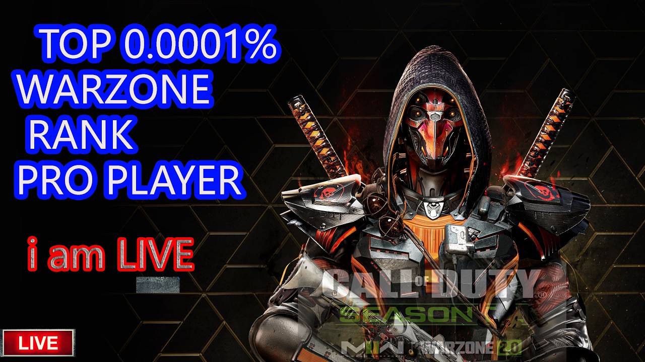 🍀CALL OF DUTY WARZONE I AM PLAYER 🍀