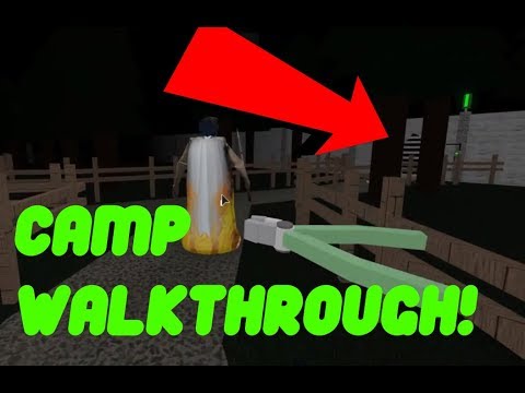 how to escape granny roblox camp