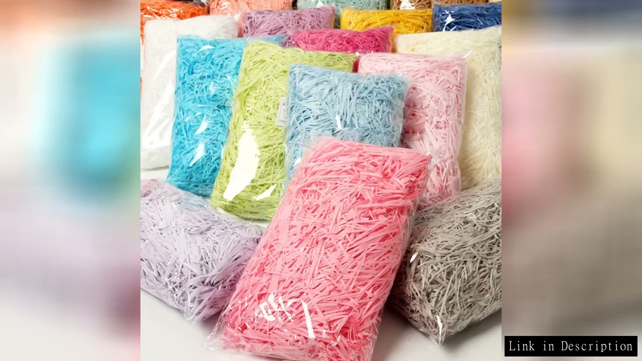 500/1000g Paper Raffia Shredded Paper Decoration DIY Confetti Gift Box Filling Christmas Material We