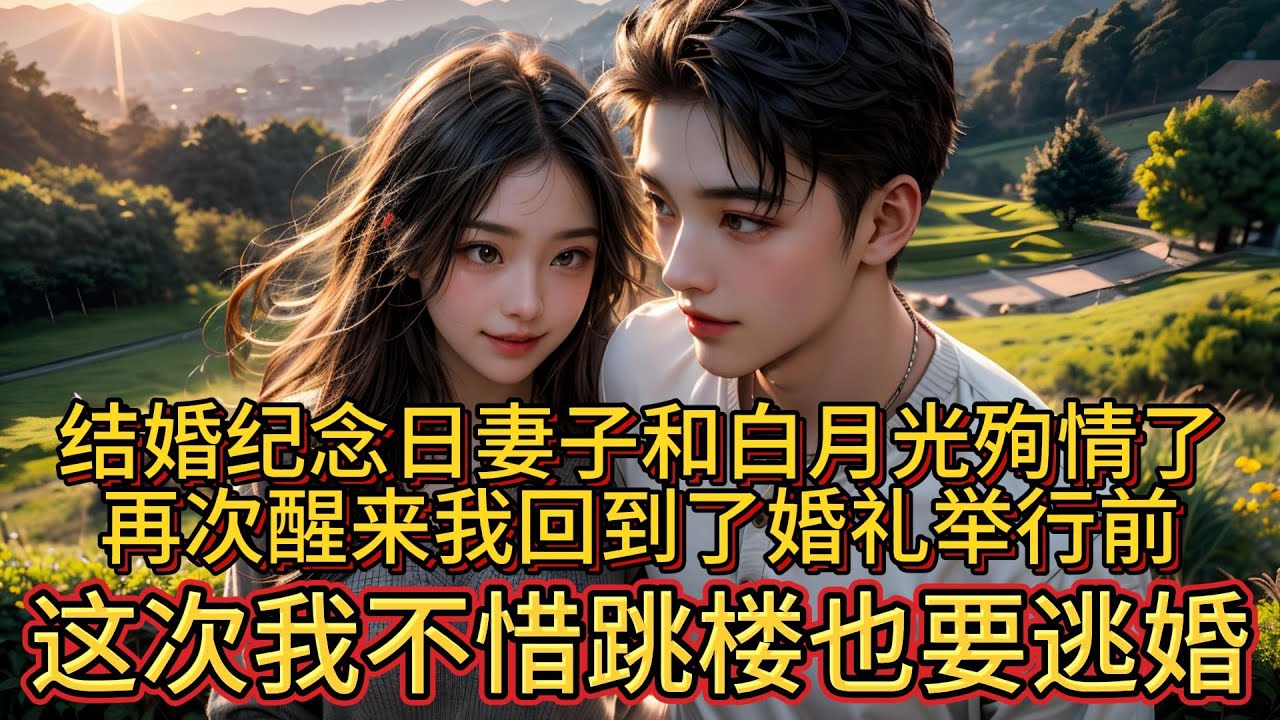 结婚纪念日妻子和白月光殉情了，再次醒来我回到了婚礼举行前，这次我不惜跳楼也要逃婚。