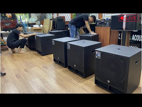 Video Xả hàng loa sub Quốc dân bass 40 - EB pro 1520 pro -... - youtube
