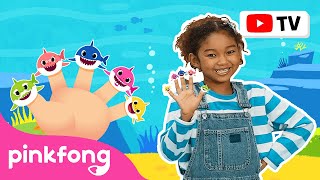 Shark Finger Family Dance Along Kids Rhymes Lets Dance Together Pinkfong Songs