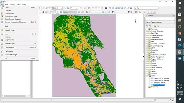 Export Raster to Vector ENVI 5.1