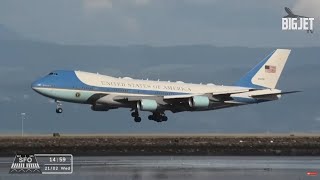 LIVE: Air Force One at San Francisco (SFO)