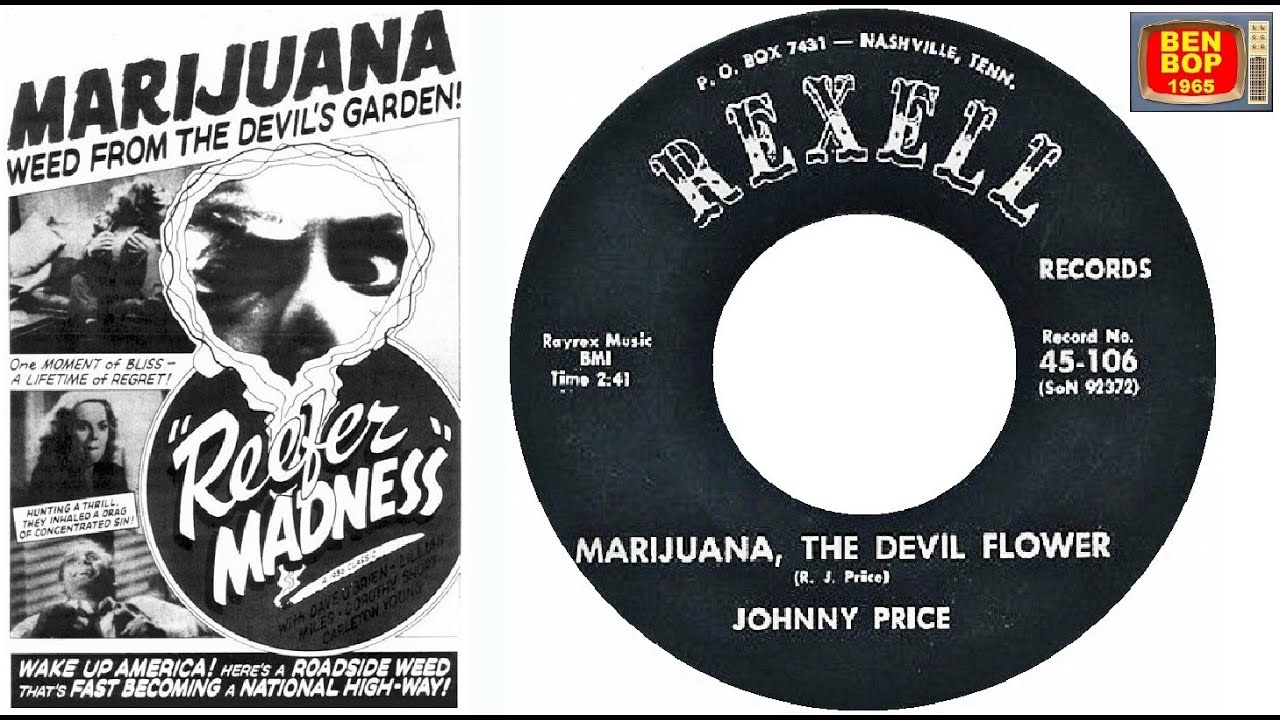 JOHNNY PRICE - Marijuana, The Devil Flower 😈 (1972)