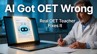 AI Got This OET Writing Score Wrong  ChatGPT vs Real OET Teacher screenshot 2