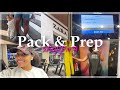 PACK &amp; PREP with me for DUBAI *shopping, working out &amp; more*