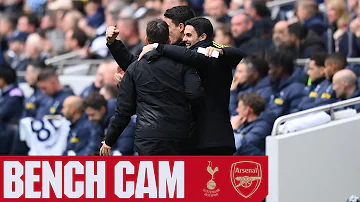 BENCH CAM | Tottenham Hotspur vs Arsenal (2-3) | All the reactions on the touchline!