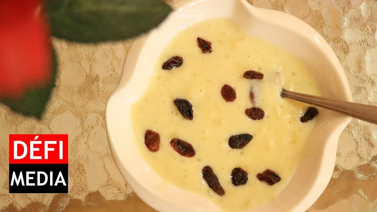 Recette spécial Ramadan - Manioc au lait