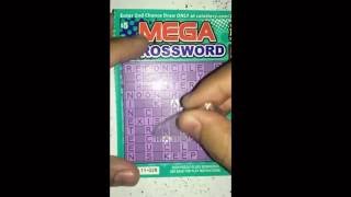Mega Crossword #25 Win up to $75,000! CALottery Ticket Scratchers