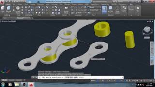 How to draw Chain Link in Auto CAD