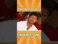  thalapathy vijays favourite song of all time shorts vijay thalapathy trending