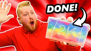 I completed the 2K @irisbudgets binder!!