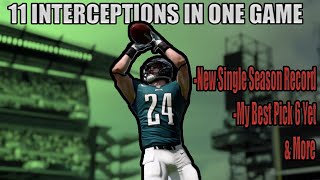 11 INTERCEPTIONS IN ONE GAME (MADDEN 20 CB CAREER MODE EP. 35)