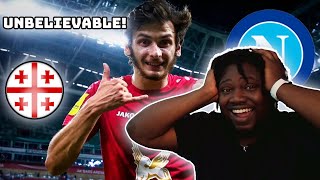 REACTING TO GEORGIAN & NAPOLI STAR Khvicha Kvaratskhelia - The Dribbling Machine