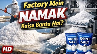 Factory Mein Namak Kaise Banta Hai? Salt Manufacturing Process Step By Step
