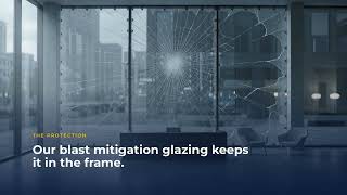 Blast Protection Window Film Explained | UK Glazing Retrofit