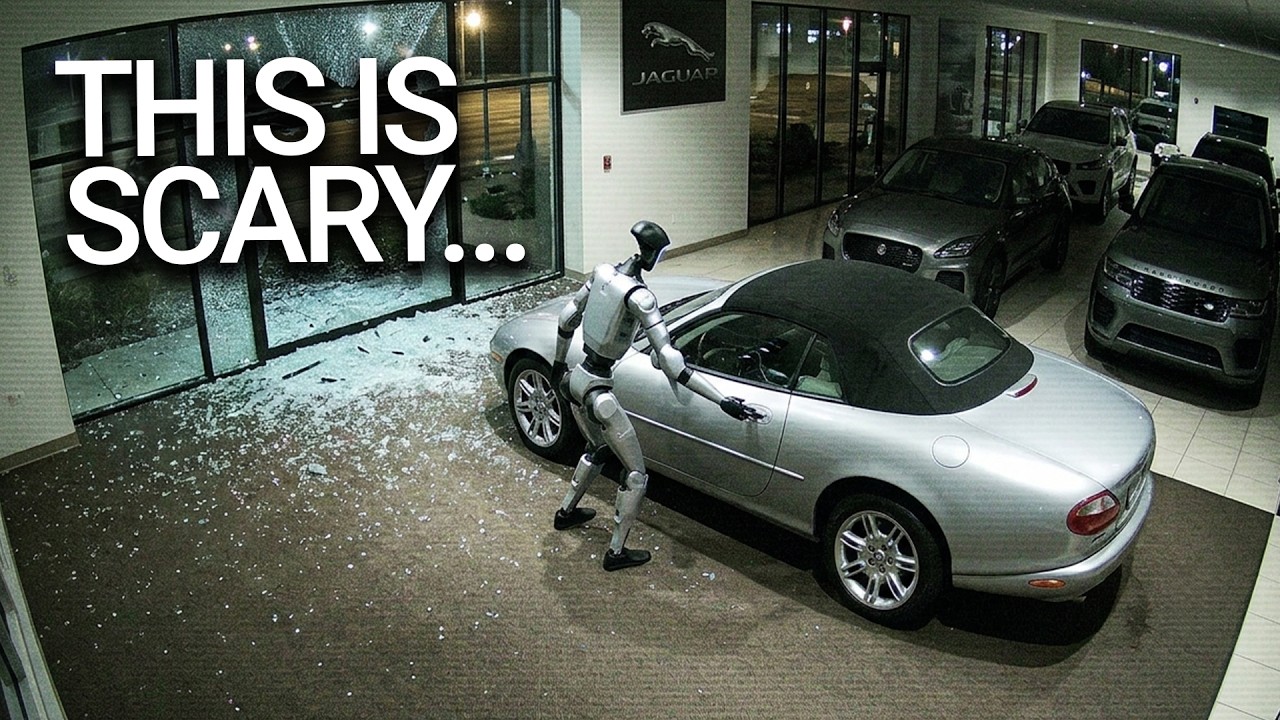 InsideAI thumbnail about letting AI buy a robot and a car