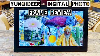 YunQiDeer 16.6 Inch Digital Photo Frame Review And Demonstration screenshot 5