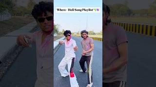 Holi song playlist🔫 #youtube #ytstudioes #comedy #funny #holi #happyholi #memes