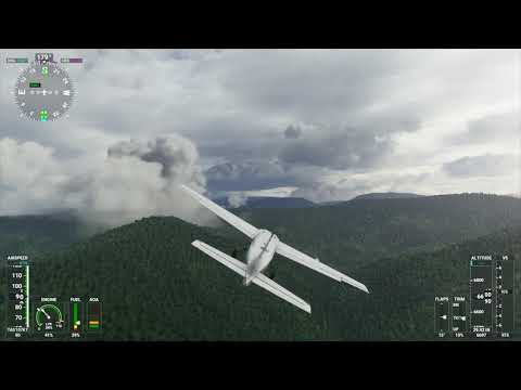 Landing Attempt at Bugalaga Airstrip - West Papua Indonesia - YouTube