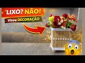 Caixa de papelão: do descarte a arte que transforma 