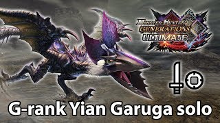 MHGU | G-rank Yian Garuga solo (Striker Sword and Shield) - 3